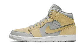 Air Jordan 1 Mid Mixed Textures Yellow