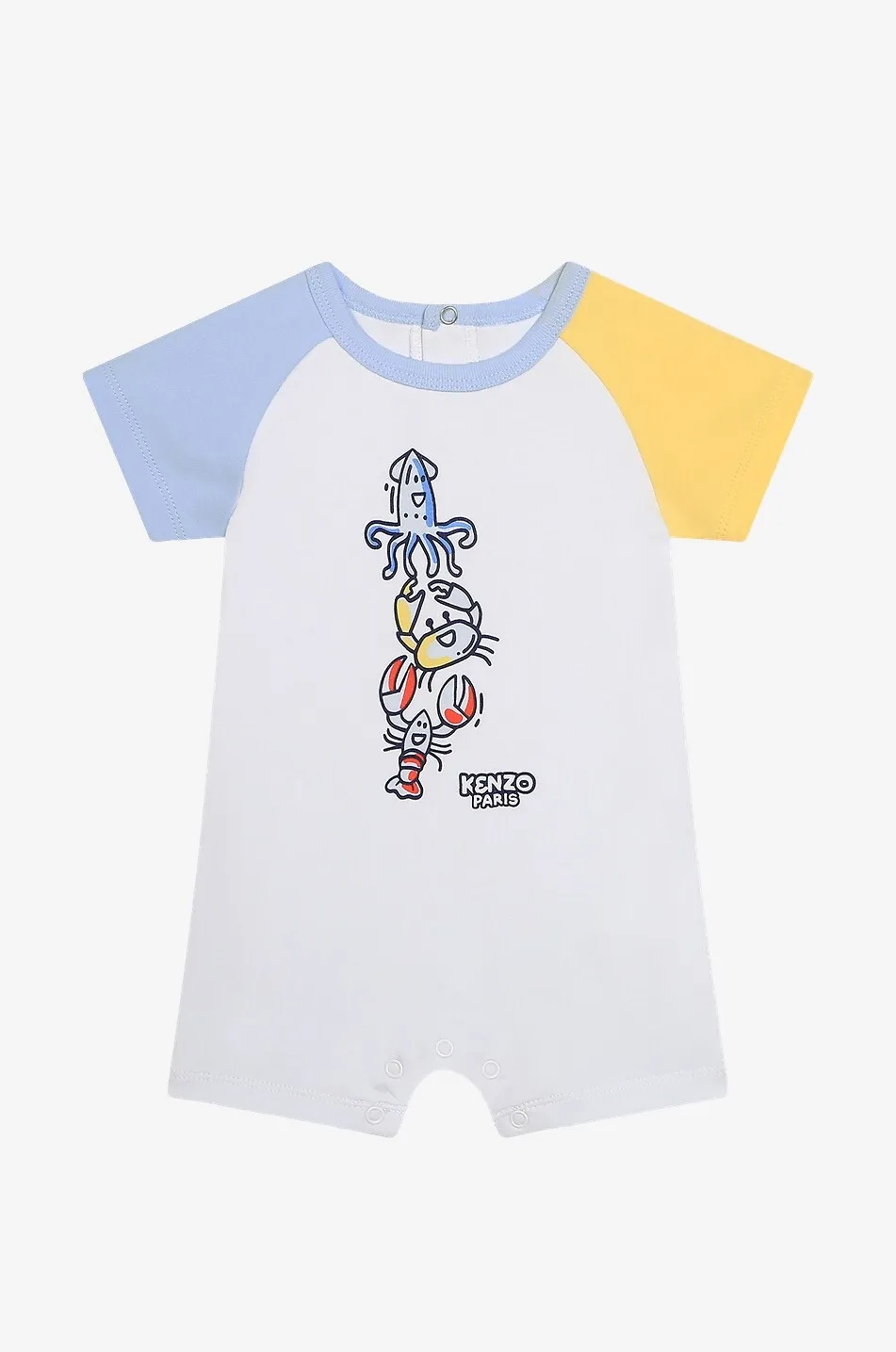 Barboteuse bébé en jersey tricolore Sailor