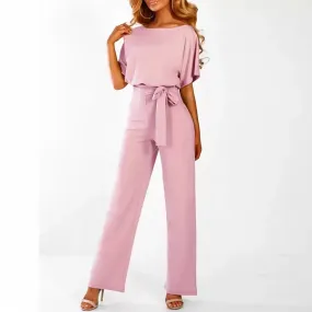 Barboteuse à lacets taille haute femme - Combinaison élégante pour rendez-vous