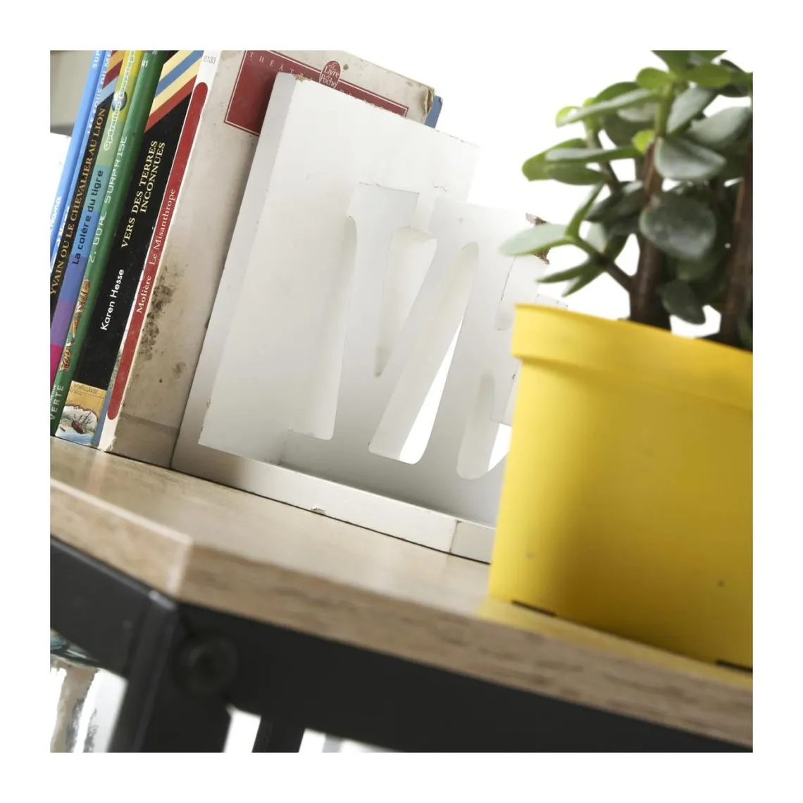 Bibliothèque avec étagères 6 niveaux en Bois Beige | 3 Suisses