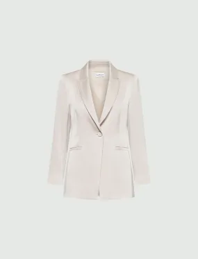 Blazer en satin