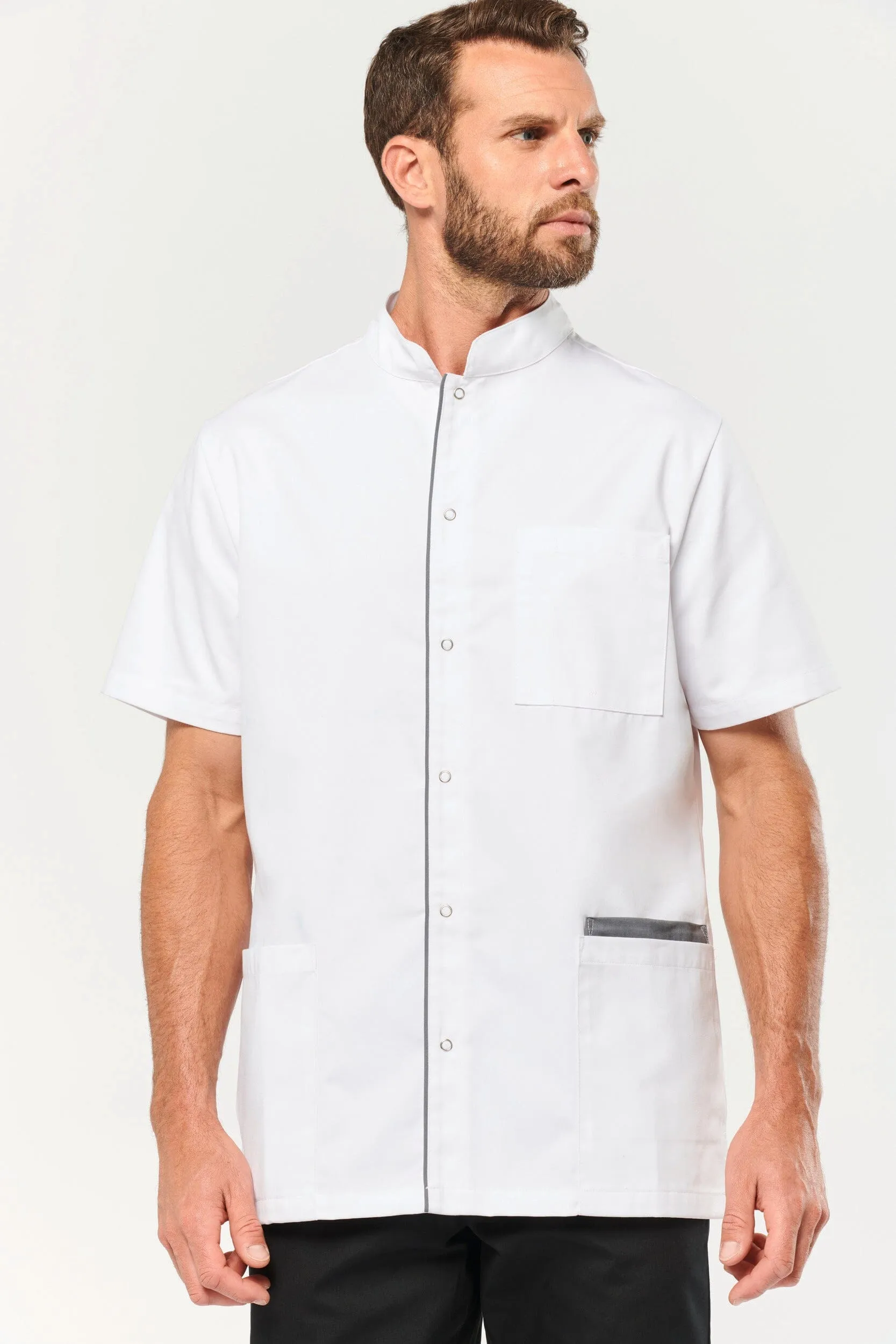 Blouse polycoton avec boutons-pression homme / WK. Designed To Work-WK505