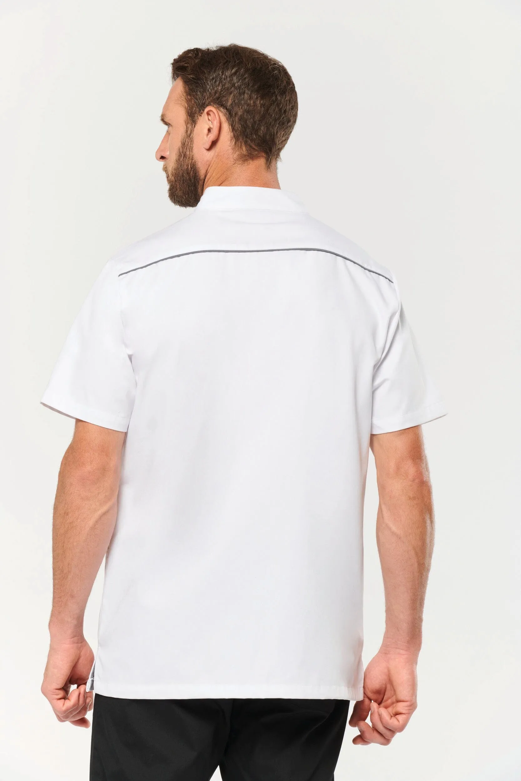 Blouse polycoton avec boutons-pression homme / WK. Designed To Work-WK505