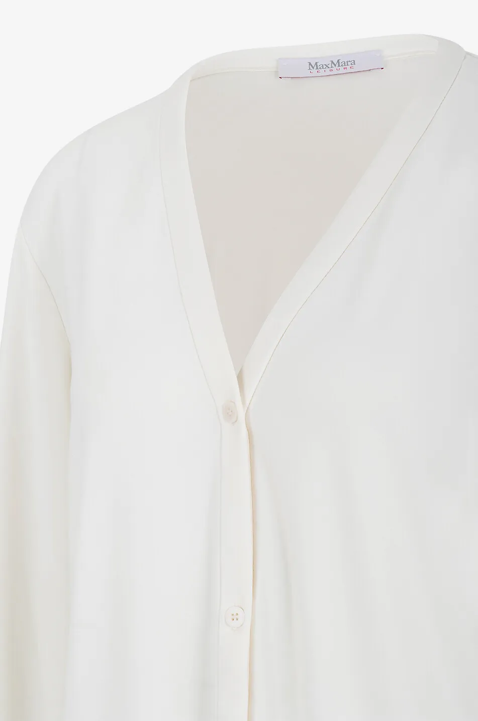 Blouse à col V et manches longues Lora