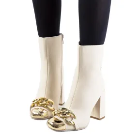 BM Bottes beiges sur le poste Engi