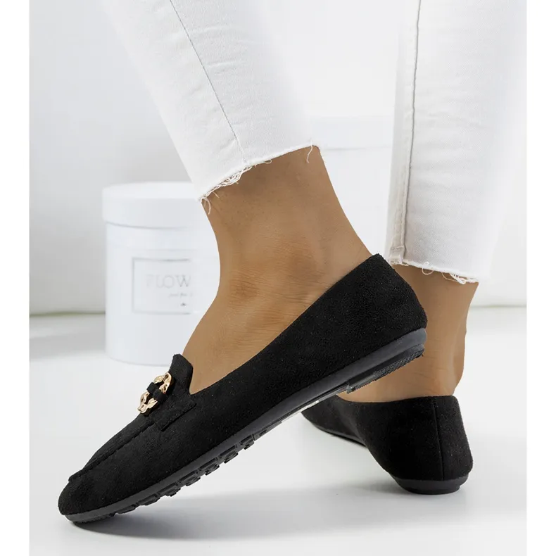 BM Mocassins Leila femme noirs le noir