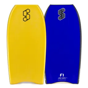 Bodyboard Mike Stewart Thunder XL - Bleu / Orange - 45