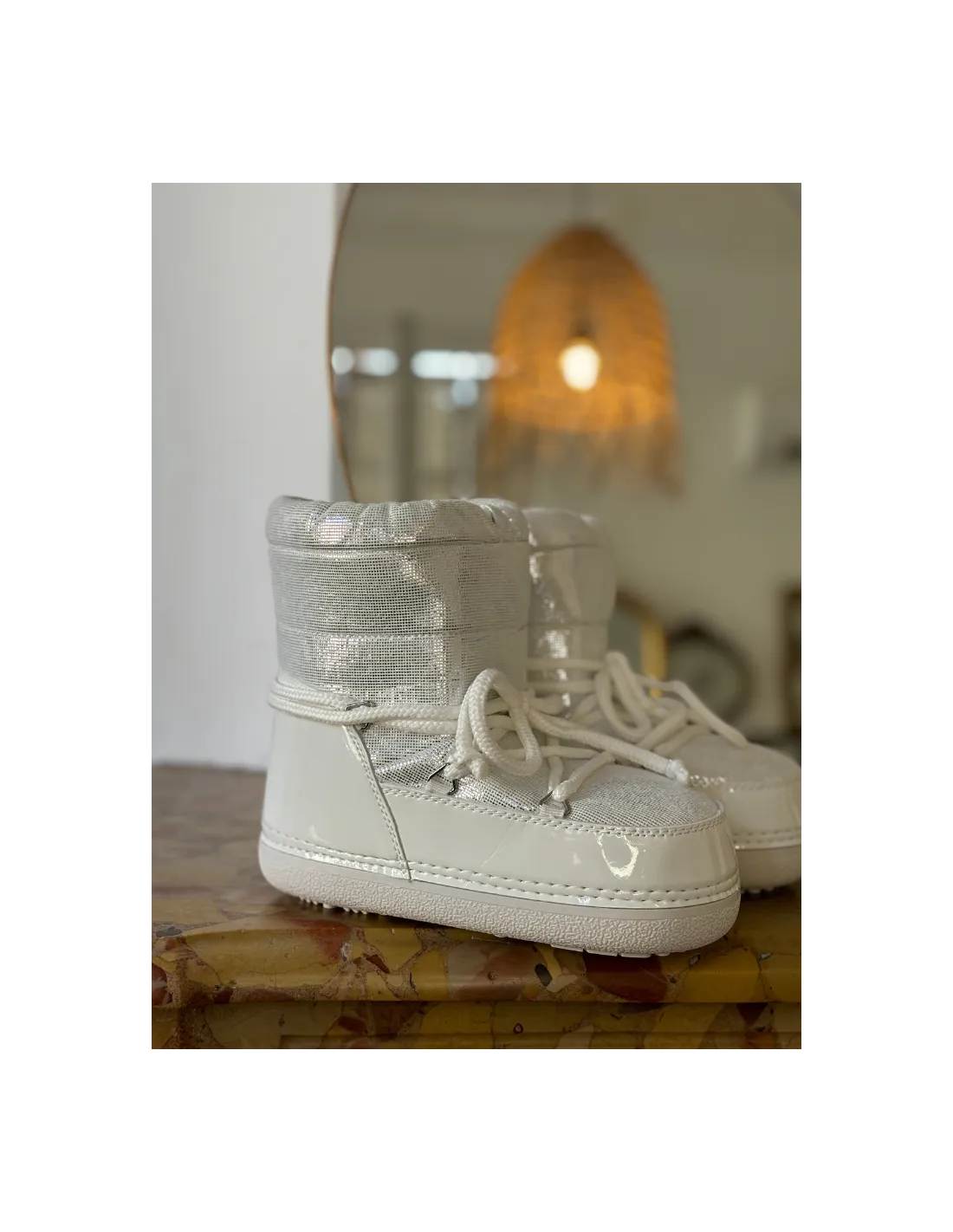 Boots MOON argent