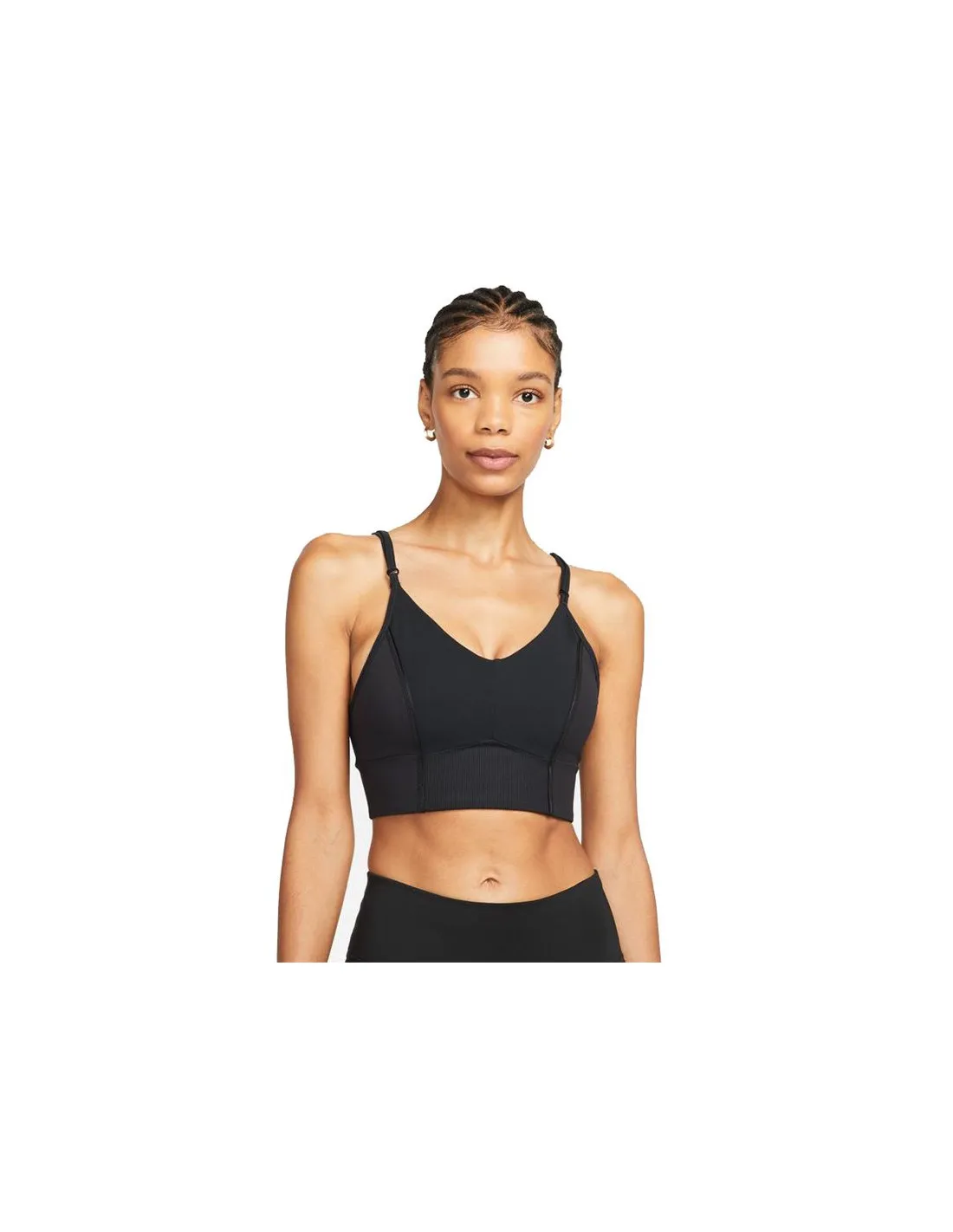 Brassiere de sport Nike Yoga Dri-Fit Indy Indy Black