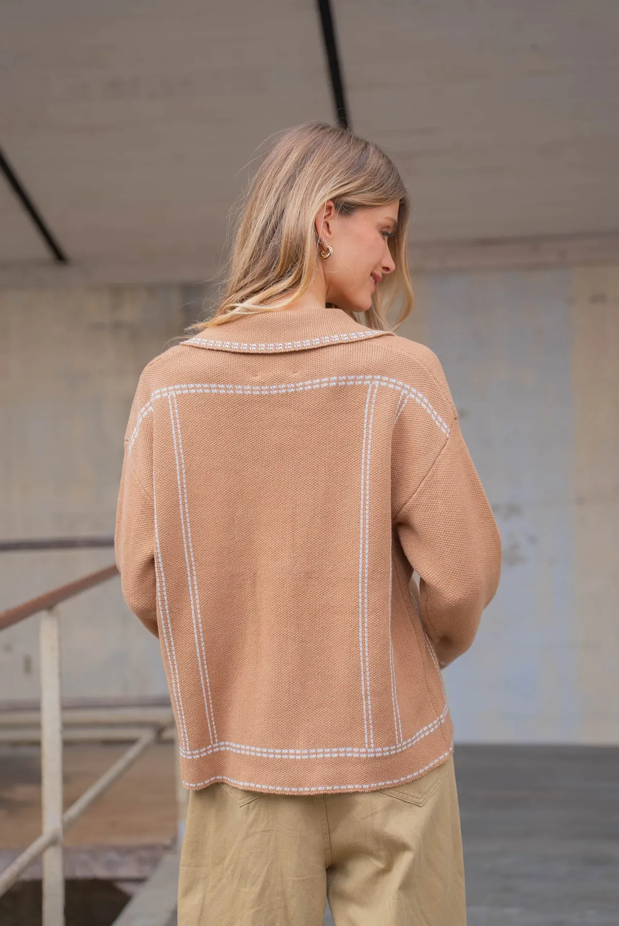 Cardigan boutonné Romy