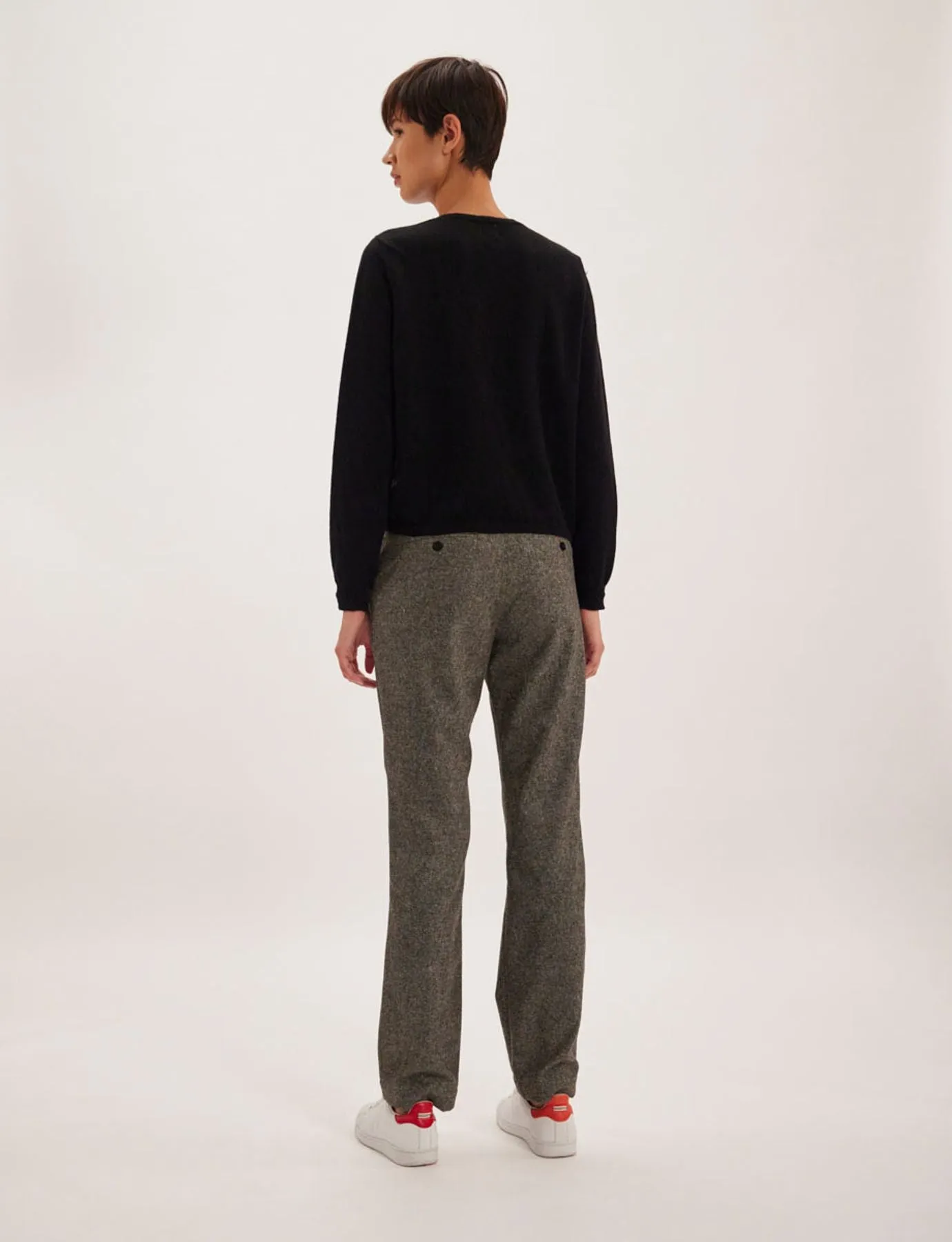 Cardigan Cesaria lainage noir