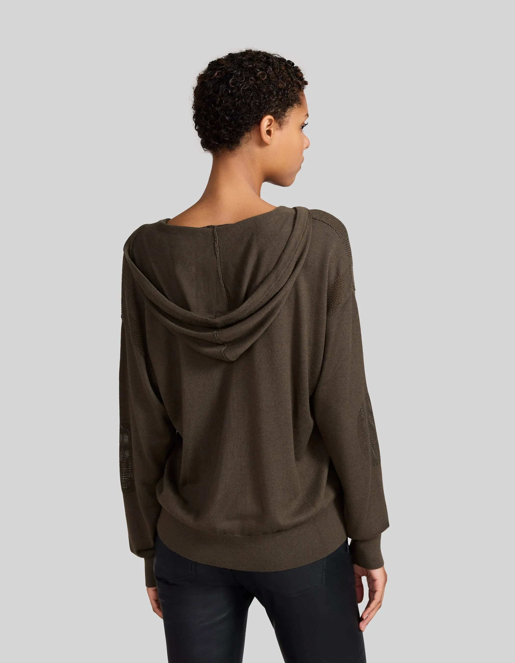 Cardigan wakame tricot brodé sequins métallisés Femme