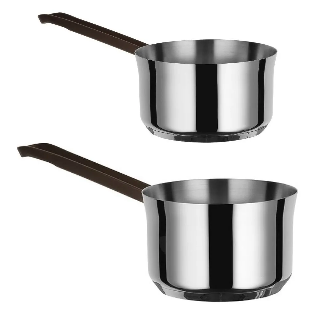 Casserole EDO 16 cm, acier inoxydable, Alessi ✔ 79 € ⭕ Kulina