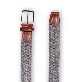 Ceinture Athison 15 AP1 506 SER 52-39 Bleu ciel et Caramel