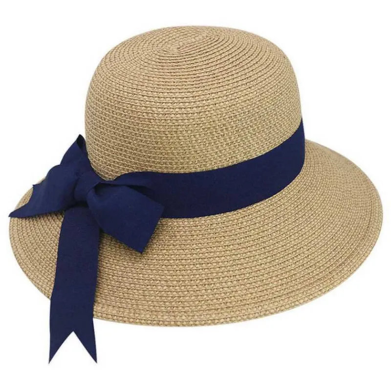 Chapeau rétro distingué, robuste et pliable anti UV | Pour les femmes