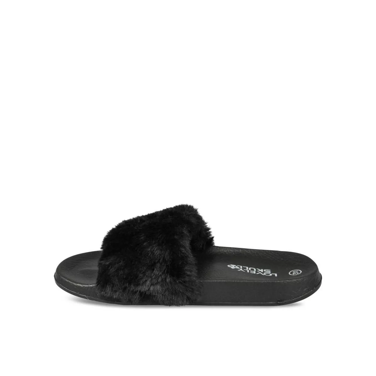 Chaussons NOIR LOVELY SKULL