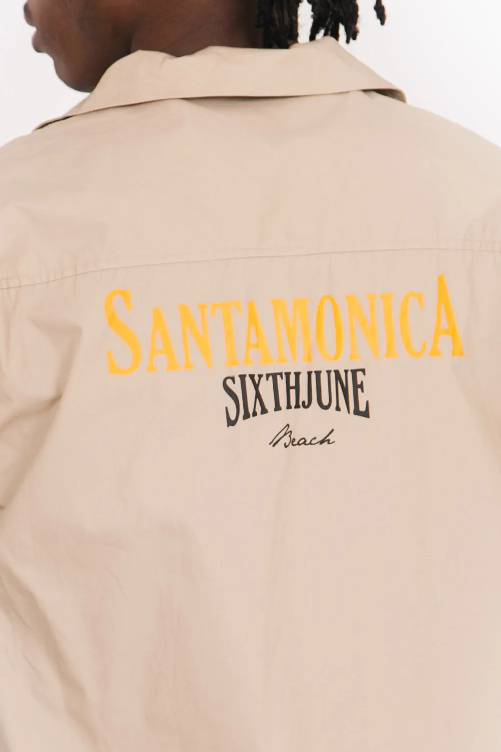 Chemisette large Santa monica beige