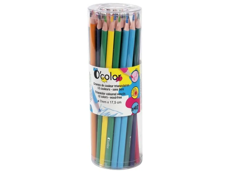 CRAYONS DE COULEUR ERGONOMIQUES 1er prix