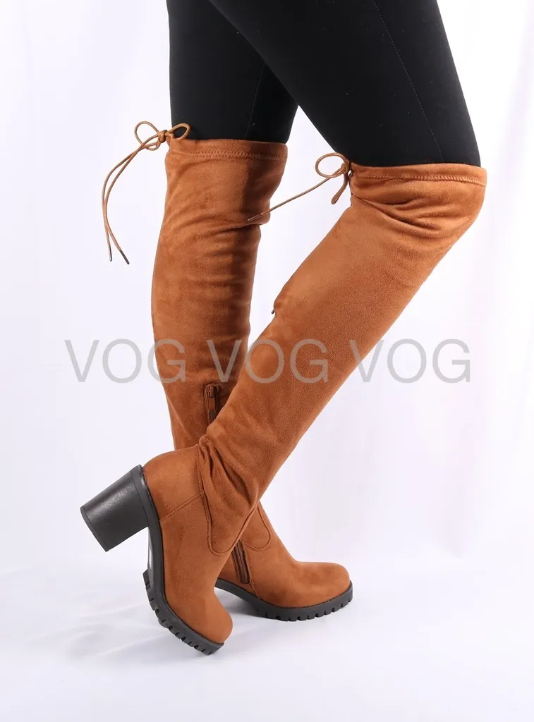 Cuissarde femme – Daim – Camel – 127500