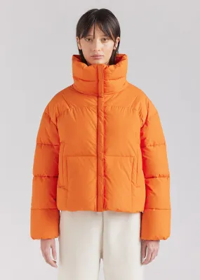 Doudoune courte femme Pyrenex Harmonie Crop Orange