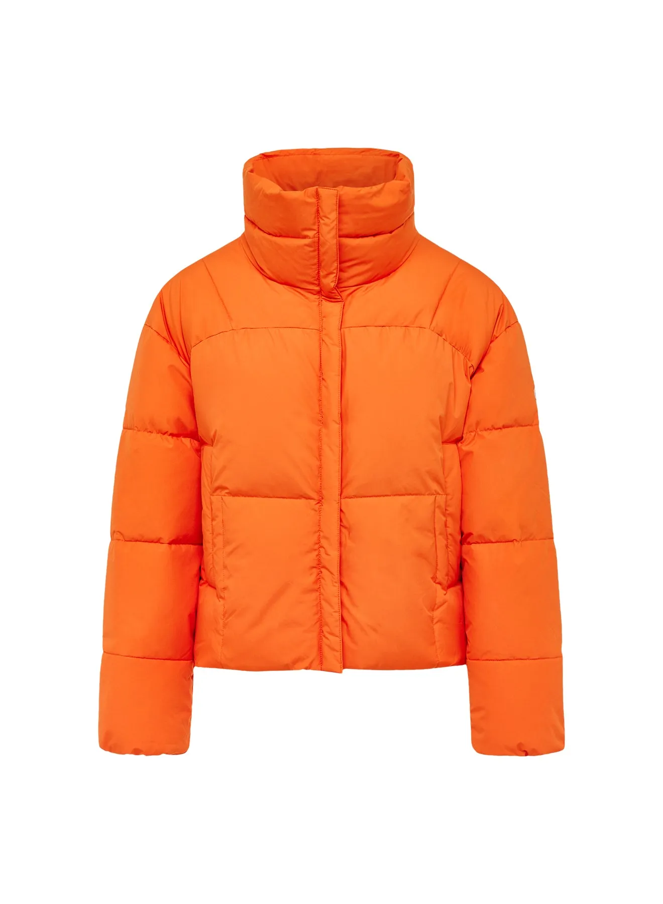 Doudoune courte femme Pyrenex Harmonie Crop Orange