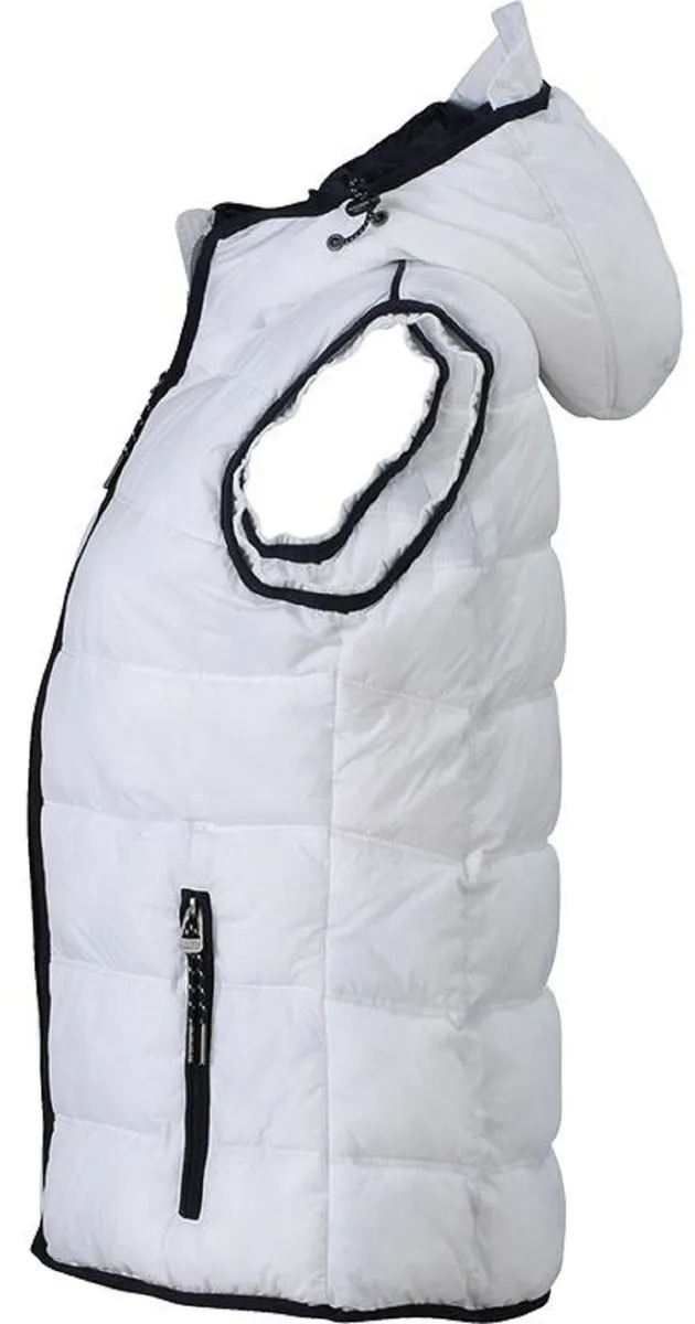 Doudoune sans manches pour homme - JN1076 - blanc 