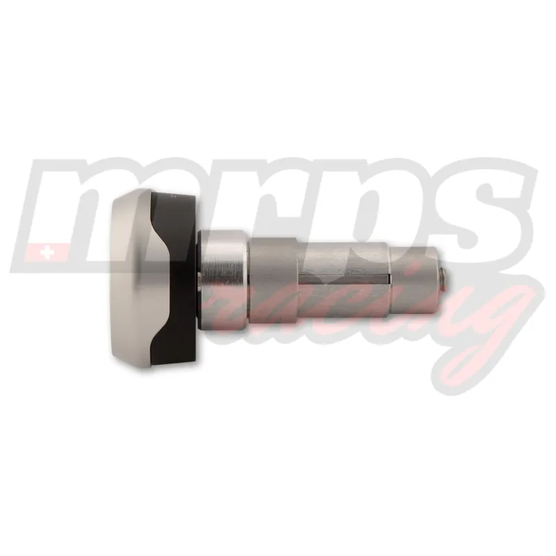 Embouts de guidon Highsider Akron XS (argent/noir)