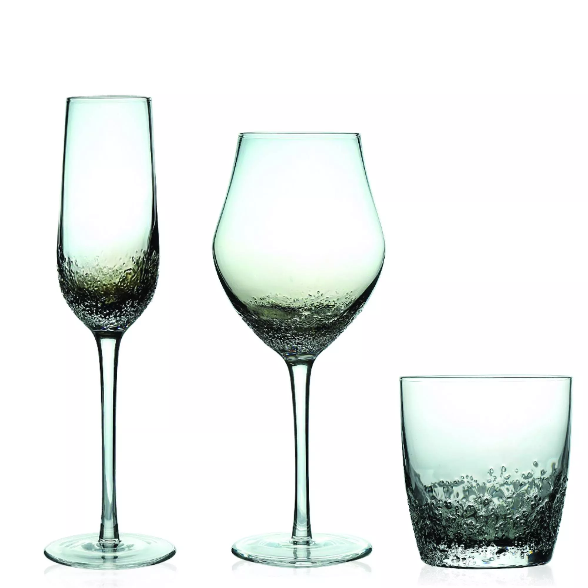 Flûte à champagne BRUME 25 cl / Verre fumé / Angel des Montagnes
