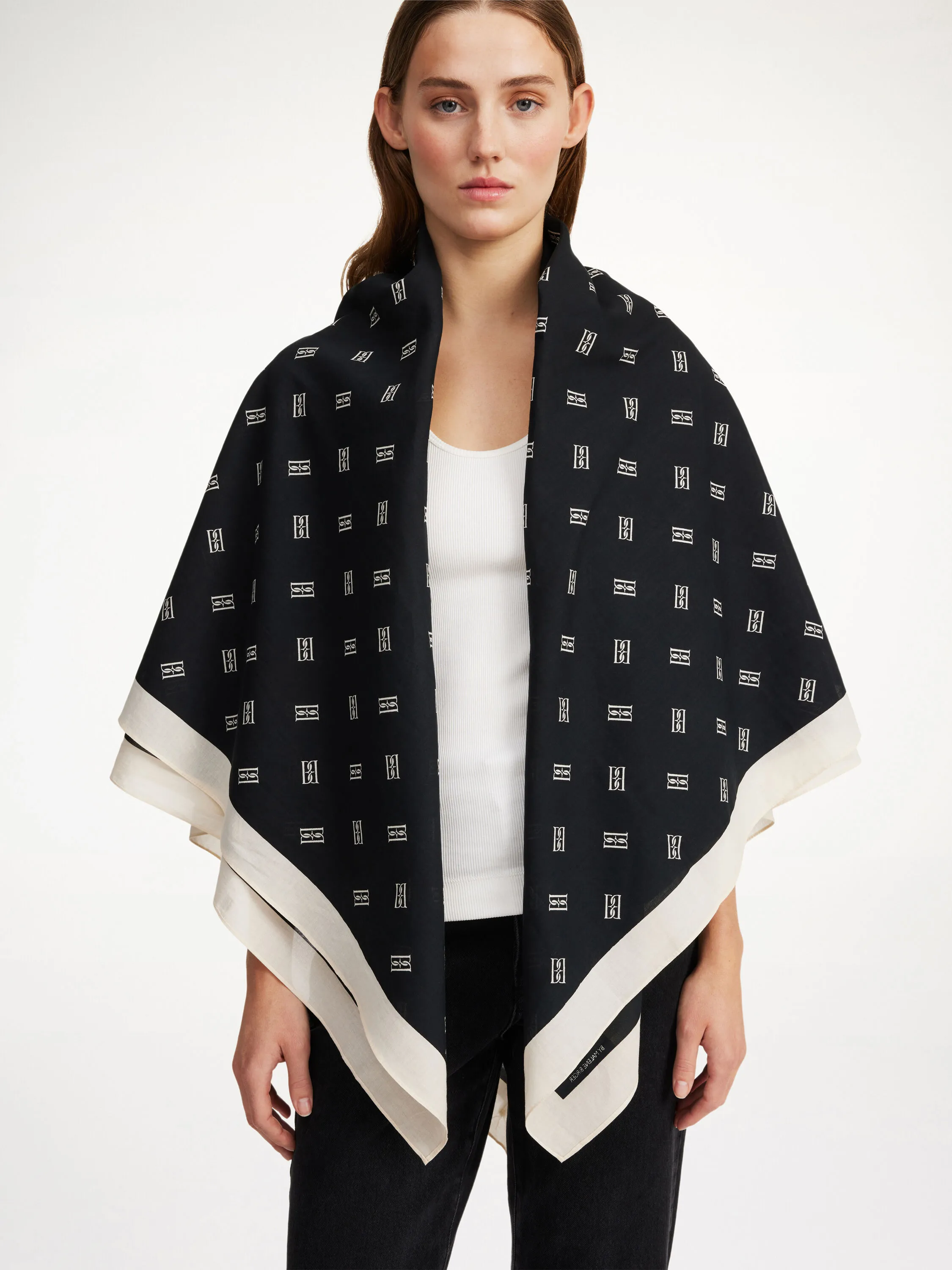 Foulard en coton bio Cialos