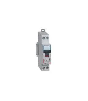 Legrand 407701 | Disjoncteur uni + neutre 20A Courbe C - 6kA