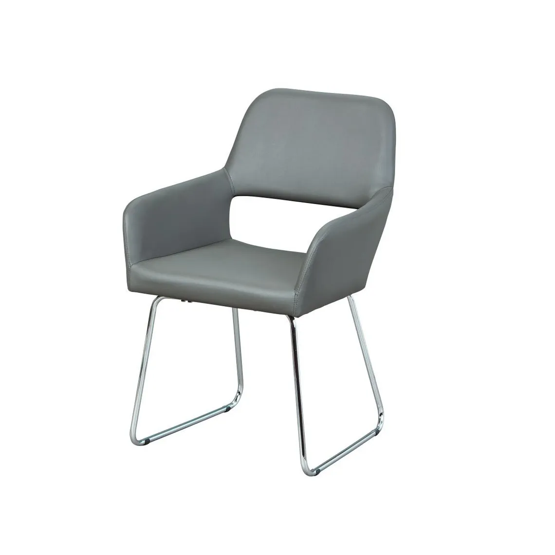 Lot De 2 Chaises Pasadena Gris Foncé | Fauteuil 3 SUISSES