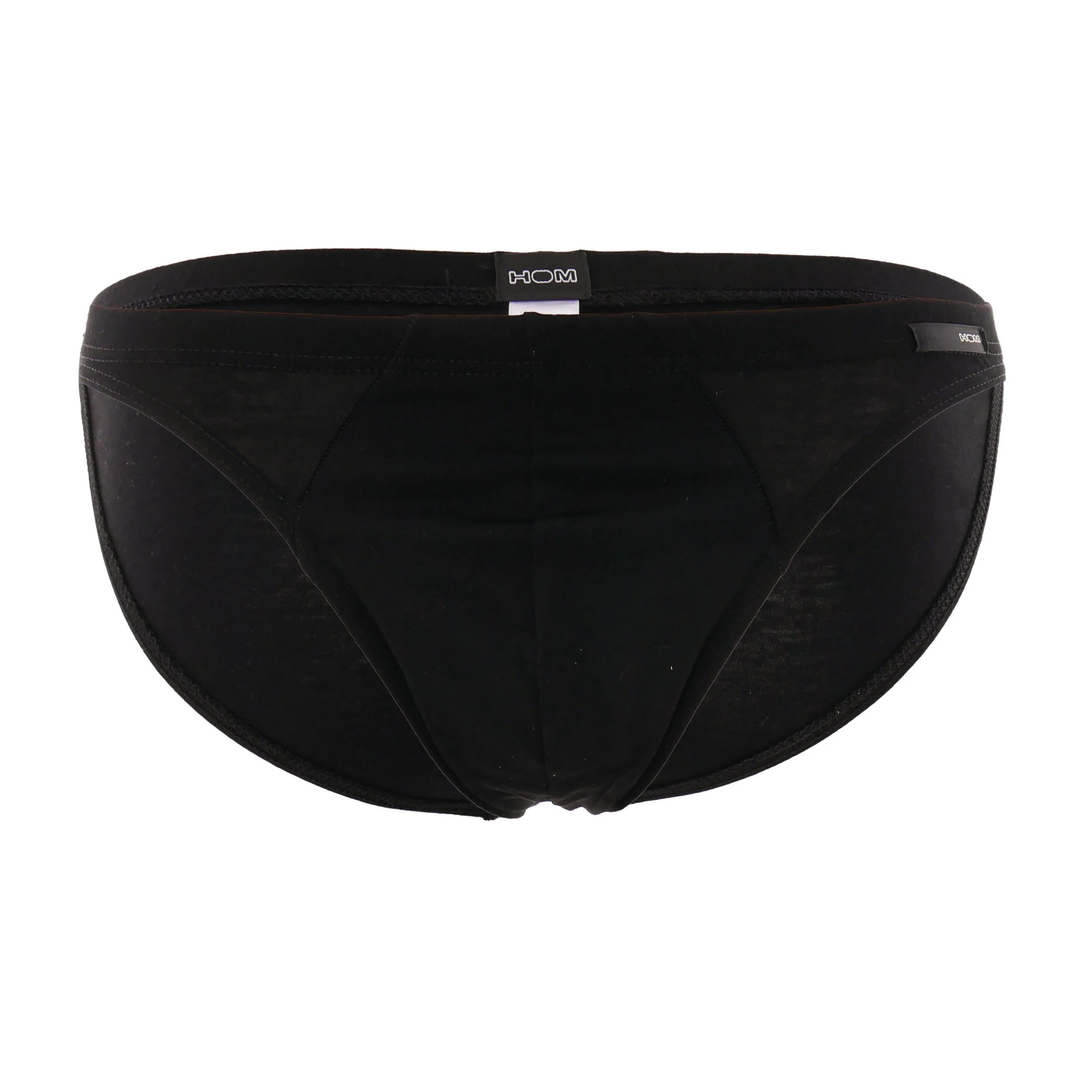 Micro slip Comfort coton mercerisé - noir - HOM : vente slips et ba...