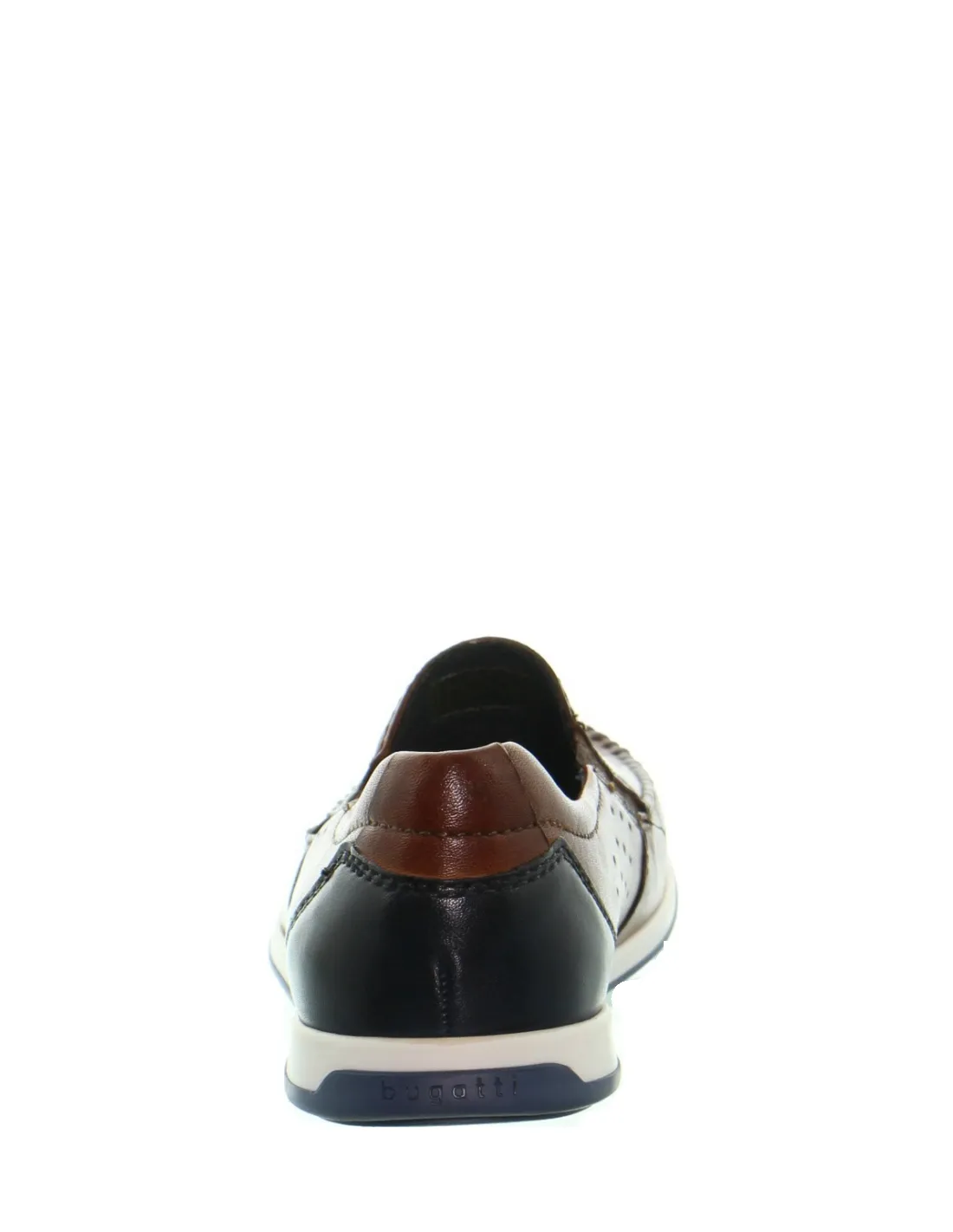 Mocassins en cuir Bugatti ref 52678 Cognac