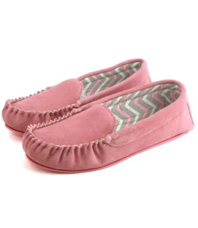 Mocassins ffion femme rose Eastern Counties Leather