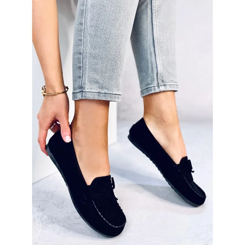 Mocassins Quest noirs pour femmes le noir