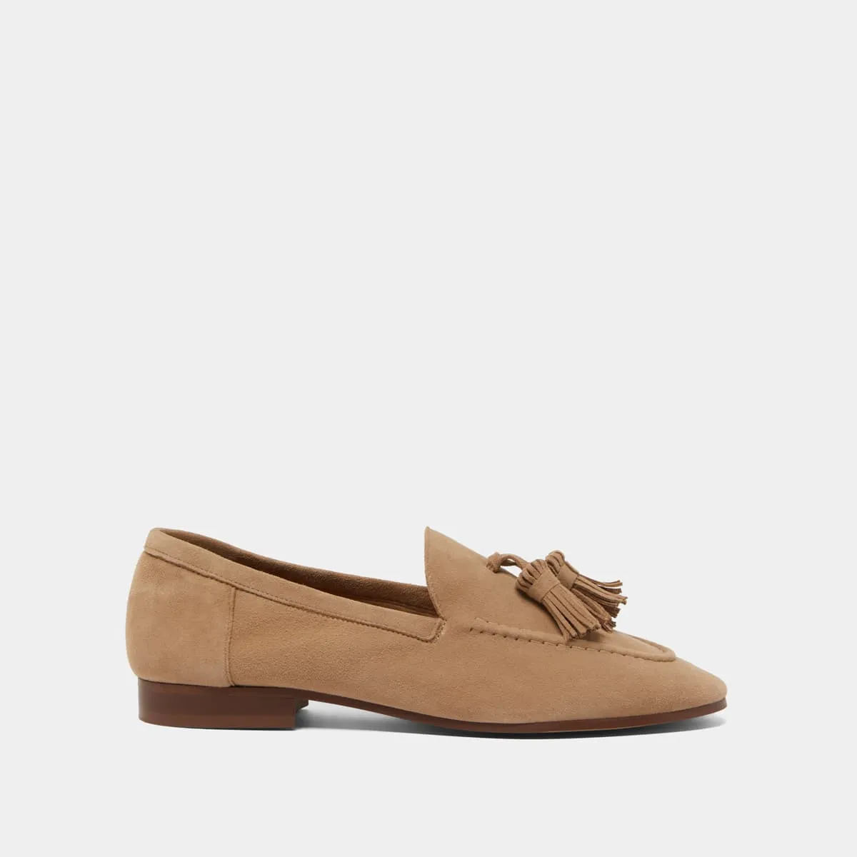 Mocassins à glands en velours camel pour Femme | Jonak