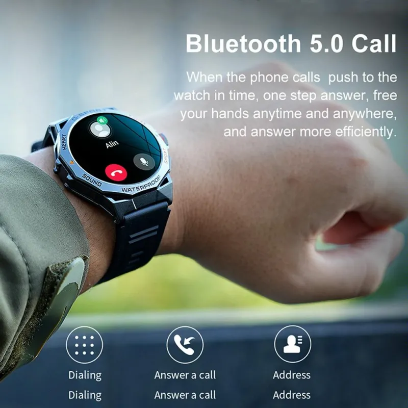 Montre Connectée Sport Étanche Bluetooth Musique
