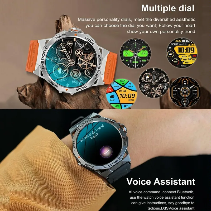 Montre Connectée Sport Étanche Bluetooth Musique