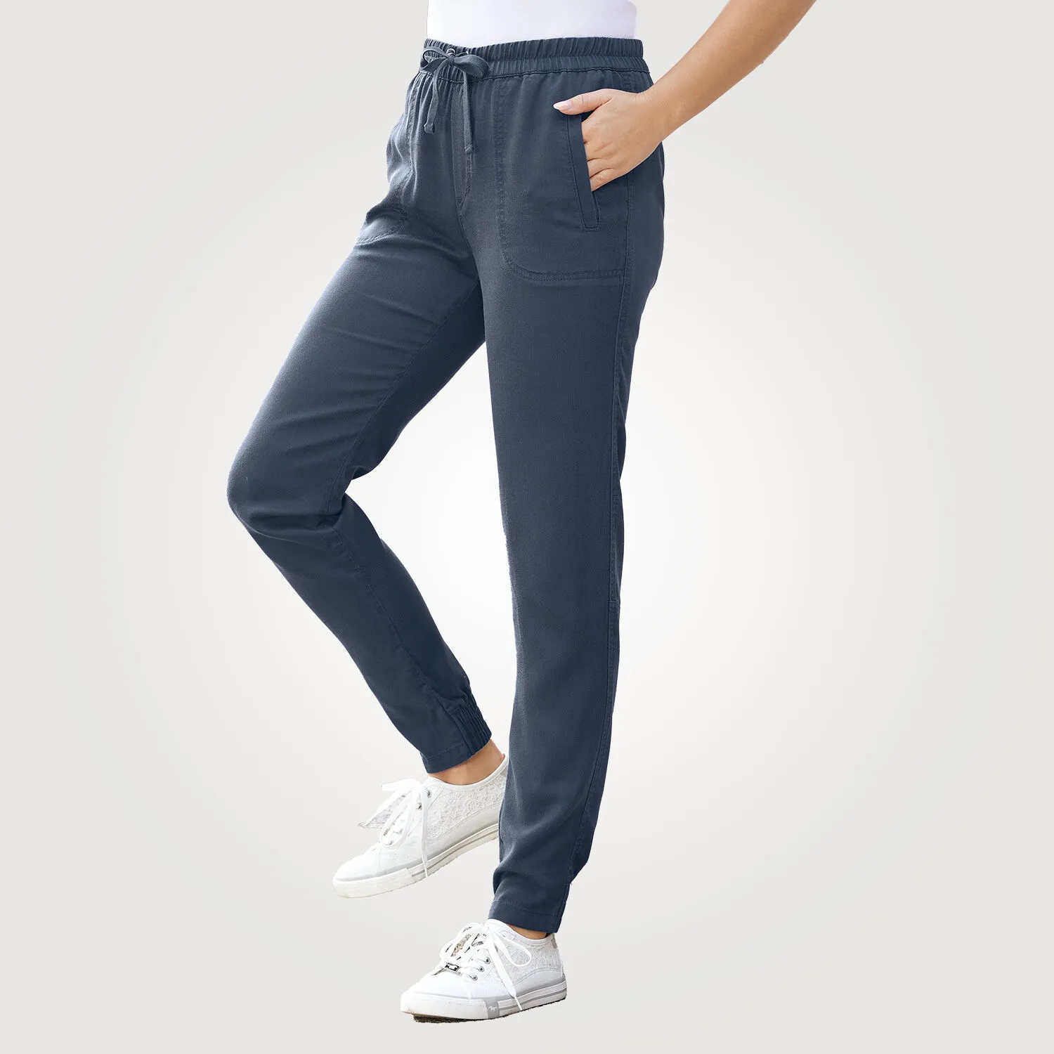 Pantalon décontracté en Tencel ⋆ Lehner Versand