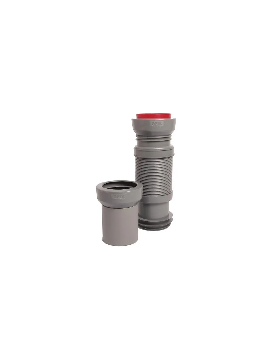 Pipe souple extensible pour bati-support WC suspendu - CETA Multibati