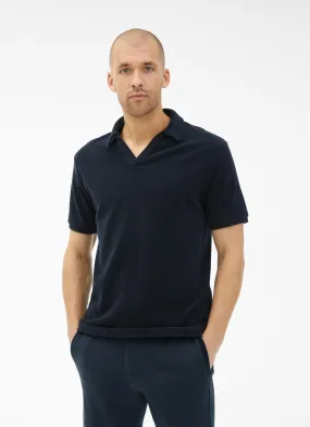 Polo en tissu éponge