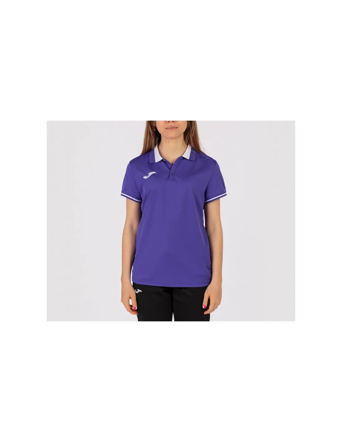 Polo Joma Femme championnat de Futbol VI Purple Bl