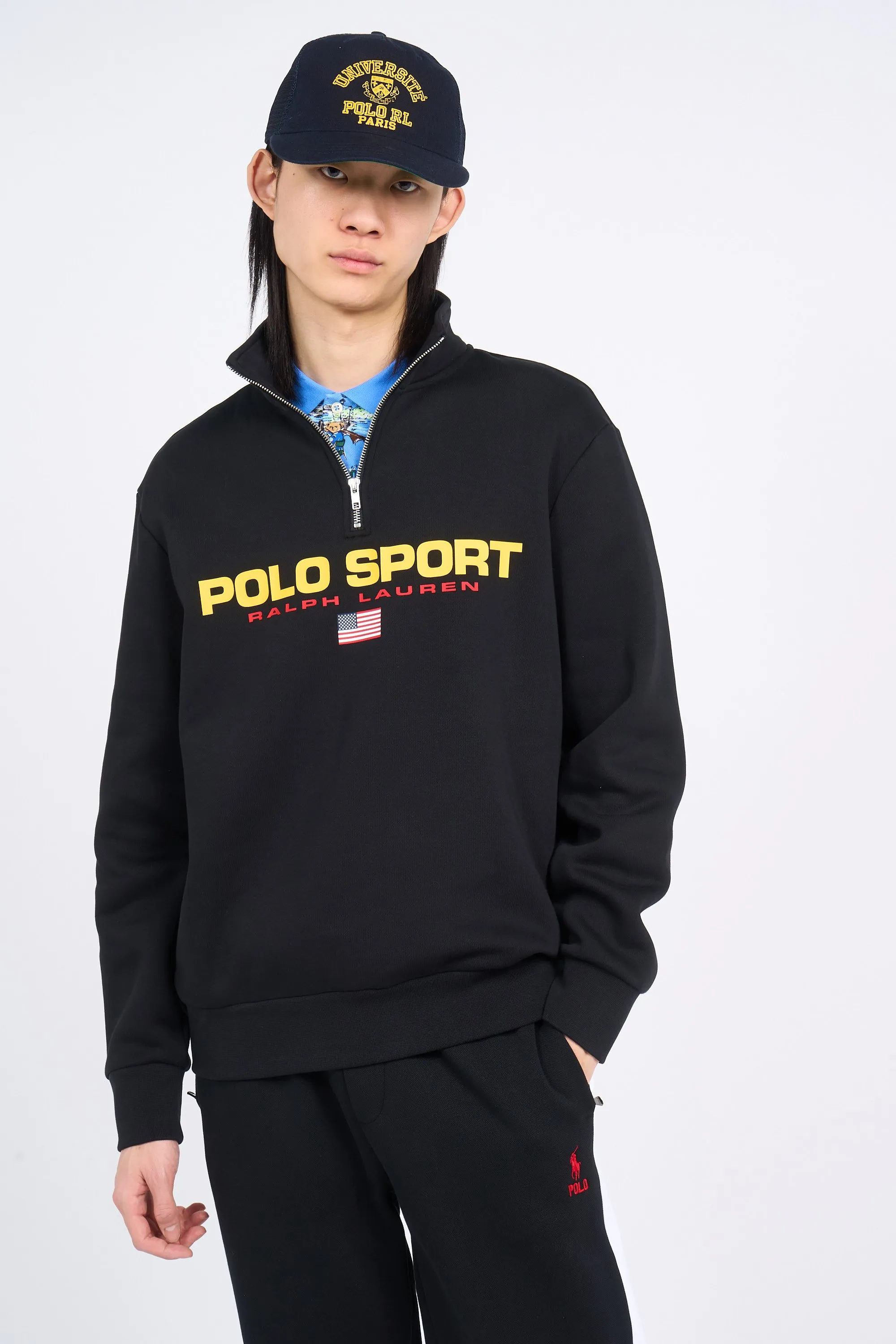 Polo Noir Polo Ralph Lauren - Homme | Citadium