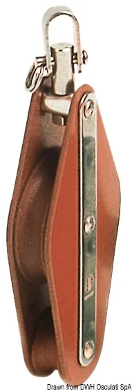 Poulie double Tufnol HYE ZBW 8x30mm