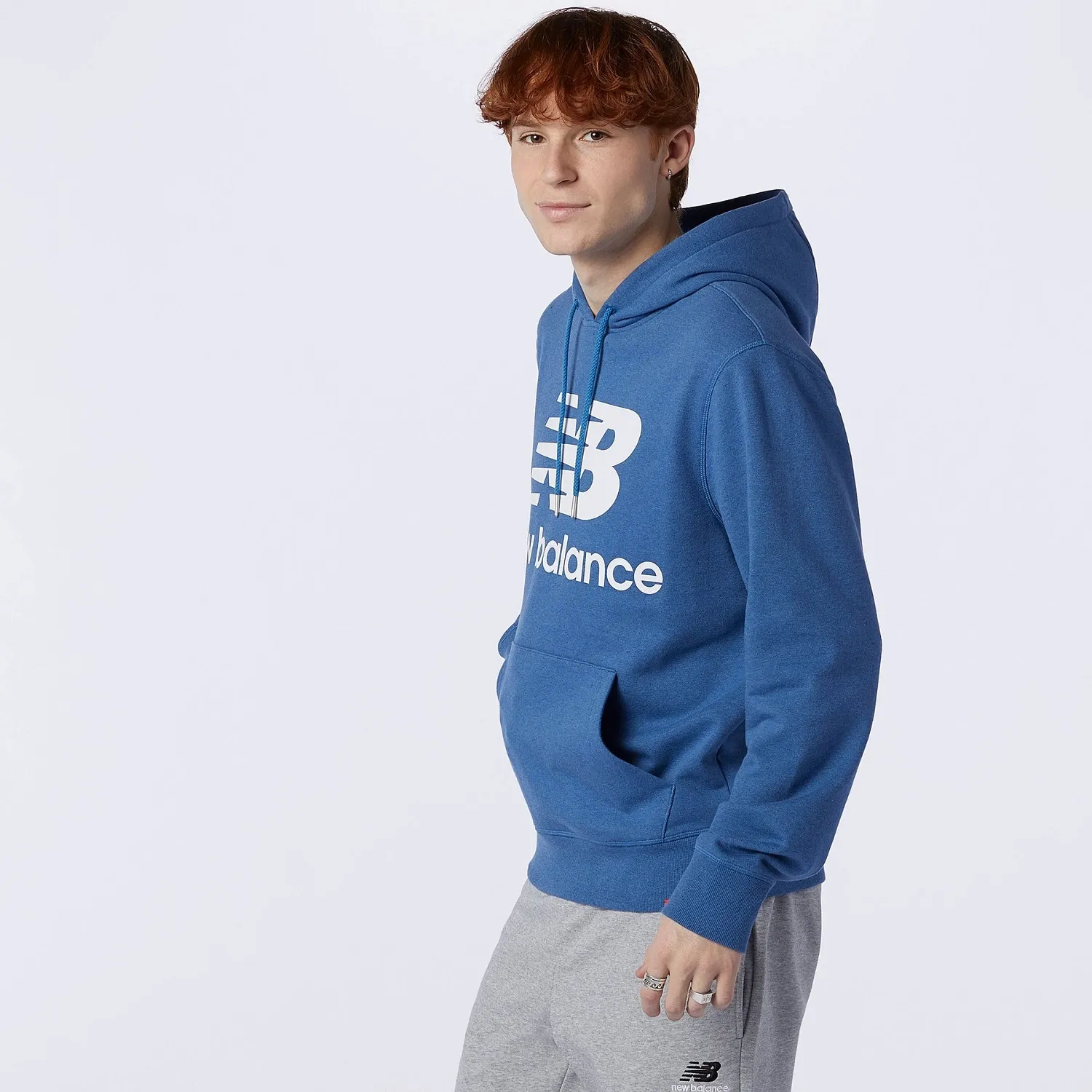 Pull New Balance Men Essentials Pullover Hoodie OBR