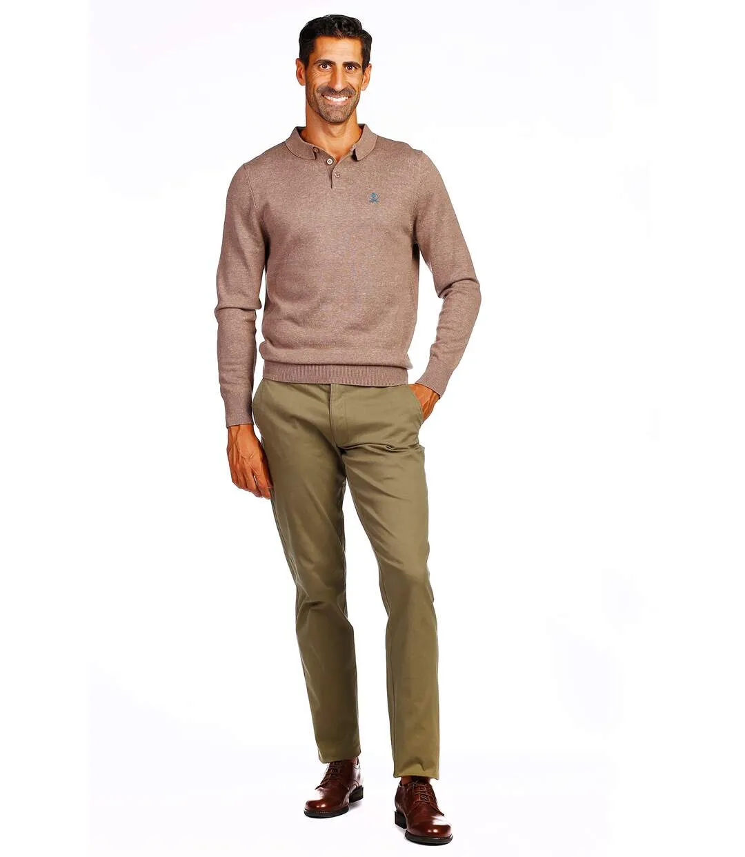 Pull polo pour hommes