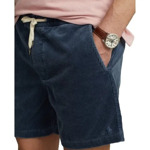 RALPH LAUREN Short velours marine - SPORT AVENTURE