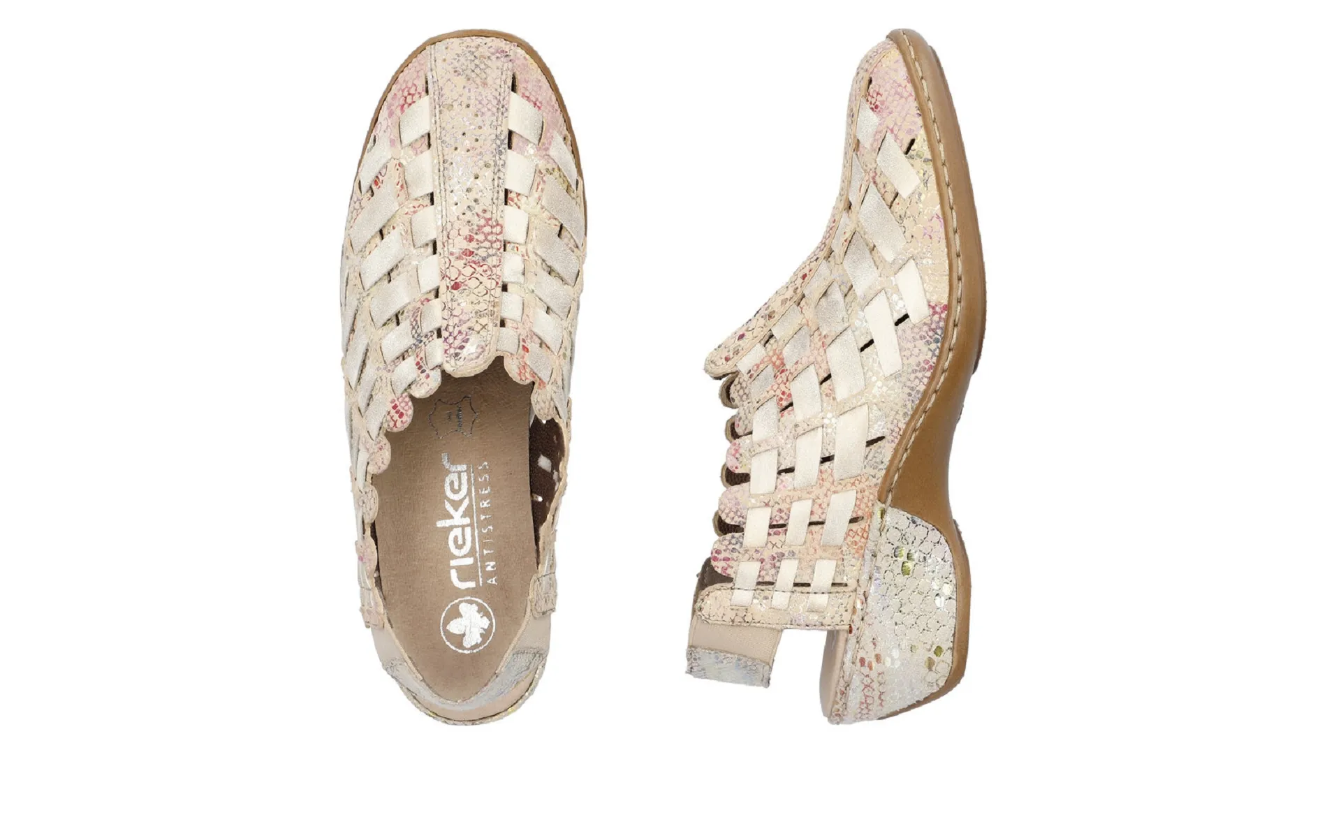 Rieker nu pieds et sandales 47156 91 beige