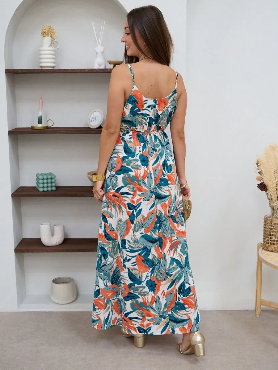 Robe longue Katya Blanc