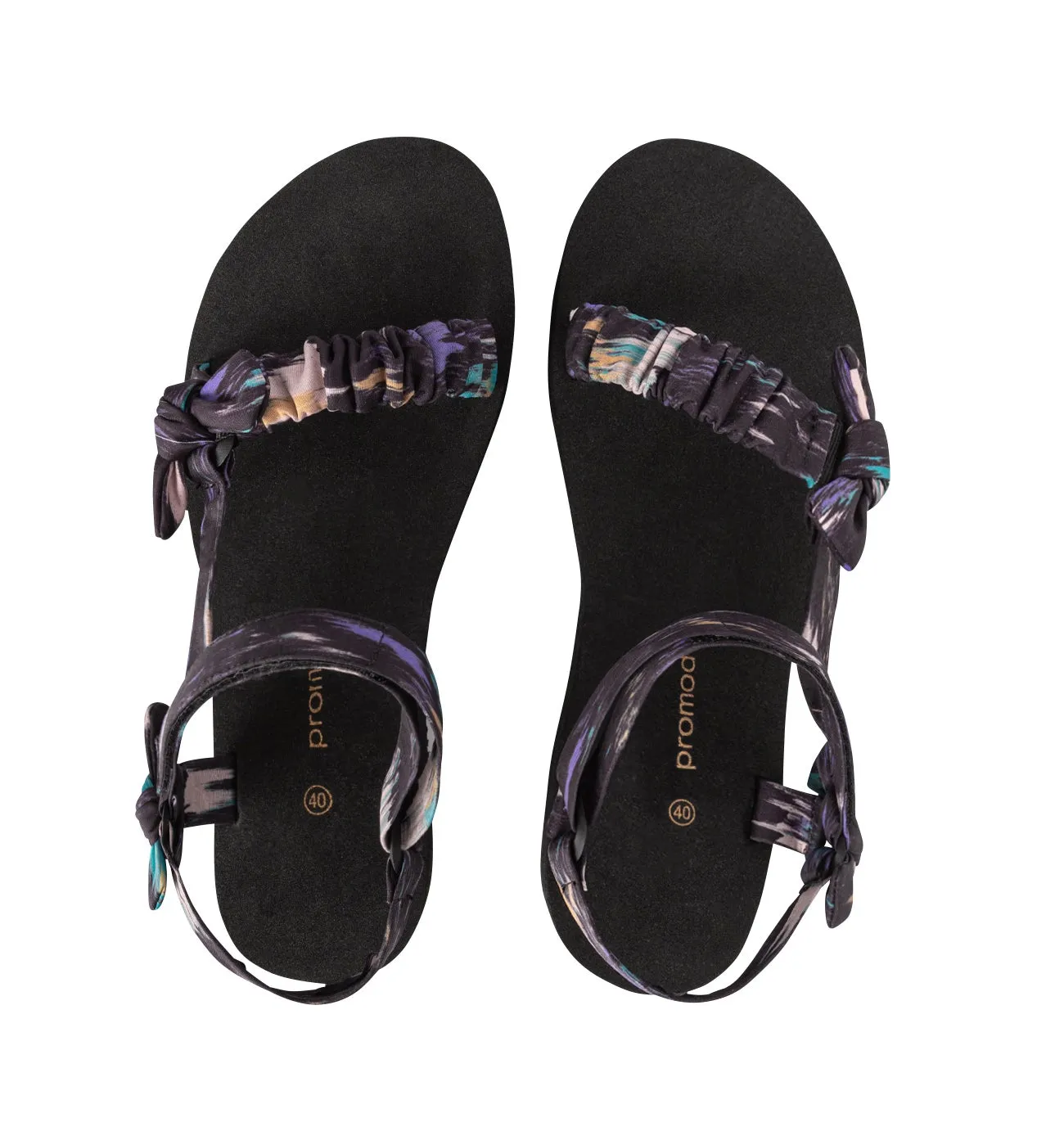Sandales de plage - Imprimé multicolore